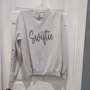 Gildan Light Gray 'Swiftie' Women's Sweater
